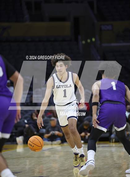 Thumbnail 3 in St. Augustine vs Loyola (2024 Coastal Catholic Classic) photogallery.