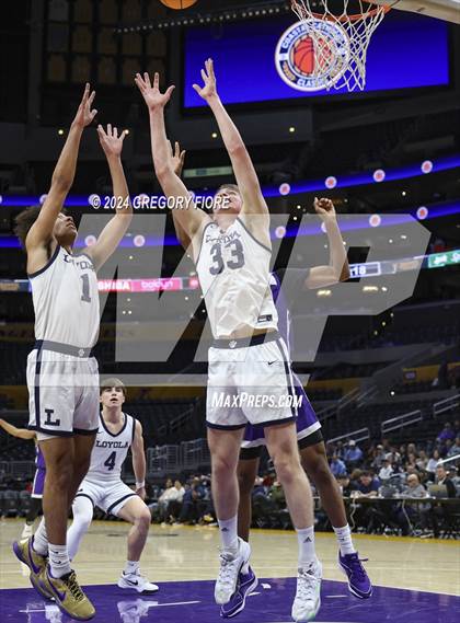 Thumbnail 3 in St. Augustine vs Loyola (2024 Coastal Catholic Classic) photogallery.