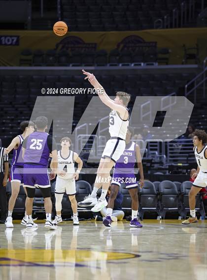 Thumbnail 3 in St. Augustine vs Loyola (2024 Coastal Catholic Classic) photogallery.