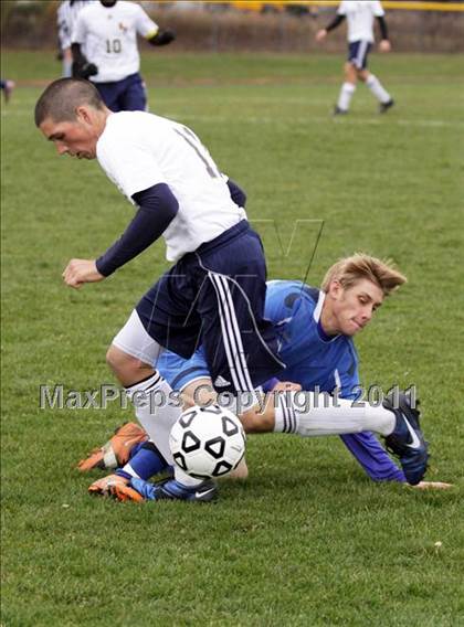 Thumbnail 3 in Kane @ Northern Potter (PIAA District IX Quarterfinal) photogallery.