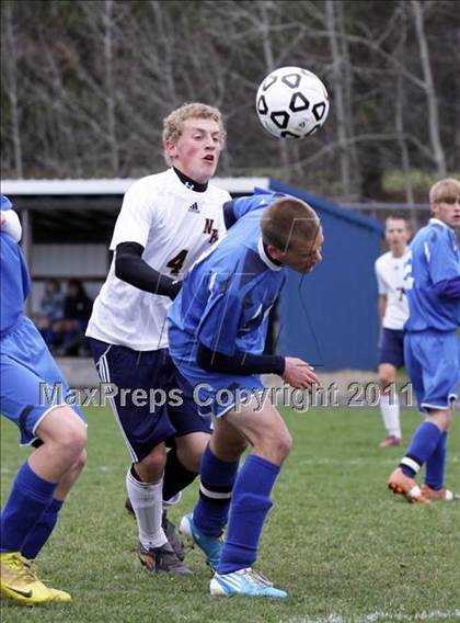Thumbnail 1 in Kane @ Northern Potter (PIAA District IX Quarterfinal) photogallery.