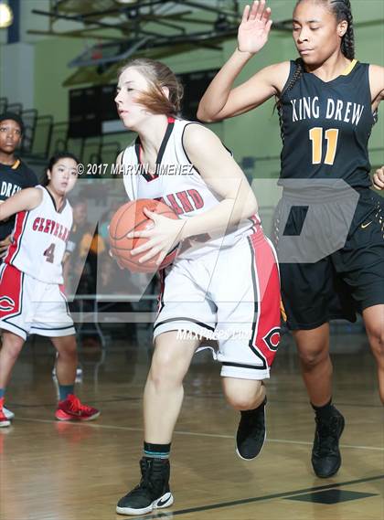 Thumbnail 3 in Cleveland vs. King/Drew (CIF LACS D2 Final) photogallery.