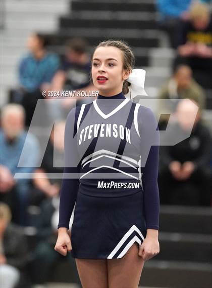 Thumbnail 3 in Athens vs. Stevenson (MHSAA Districts) photogallery.