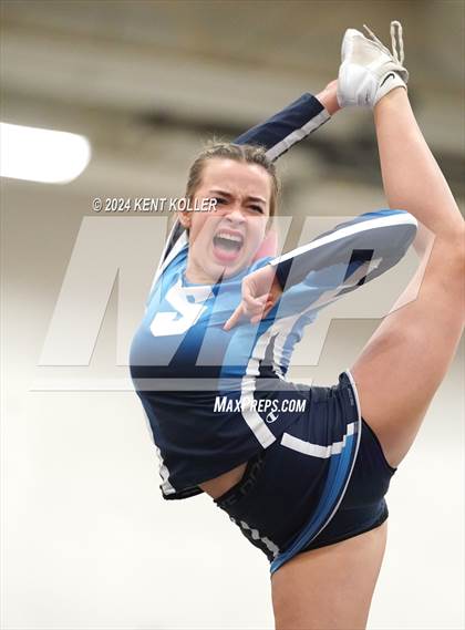 Thumbnail 3 in Athens vs. Stevenson (MHSAA Districts) photogallery.