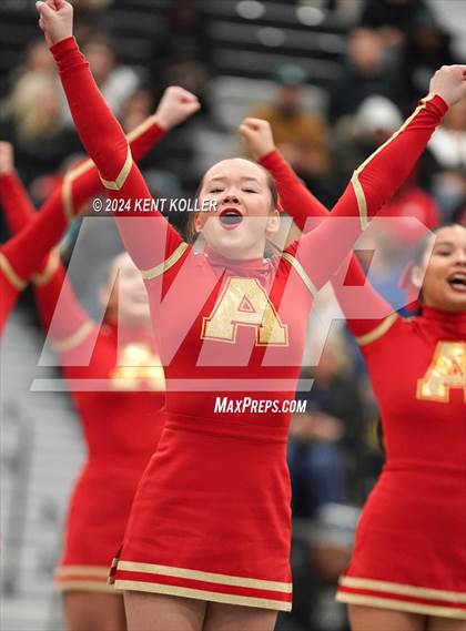 Thumbnail 1 in Athens vs. Stevenson (MHSAA Districts) photogallery.