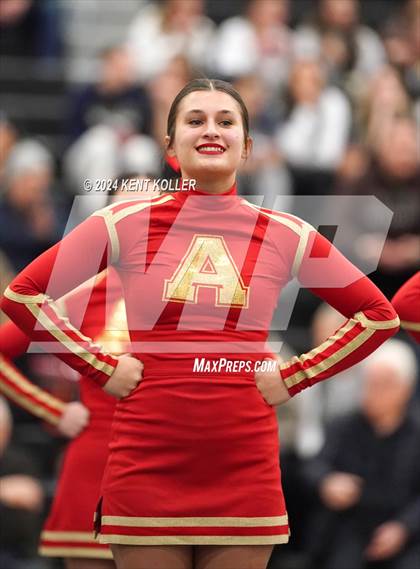 Thumbnail 2 in Athens vs. Stevenson (MHSAA Districts) photogallery.