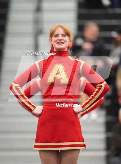 Thumbnail 1 in Athens vs. Stevenson (MHSAA Districts) photogallery.