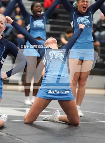 Thumbnail 2 in Athens vs. Stevenson (MHSAA Districts) photogallery.