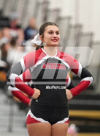 Thumbnail 2 in Athens vs. Stevenson (MHSAA Districts) photogallery.