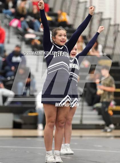 Thumbnail 3 in Athens vs. Stevenson (MHSAA Districts) photogallery.