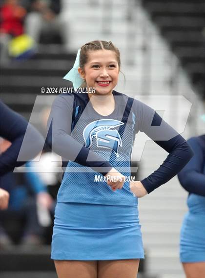 Thumbnail 2 in Athens vs. Stevenson (MHSAA Districts) photogallery.