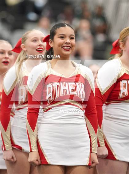 Thumbnail 2 in Athens vs. Stevenson (MHSAA Districts) photogallery.