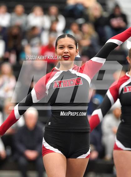 Thumbnail 3 in Athens vs. Stevenson (MHSAA Districts) photogallery.