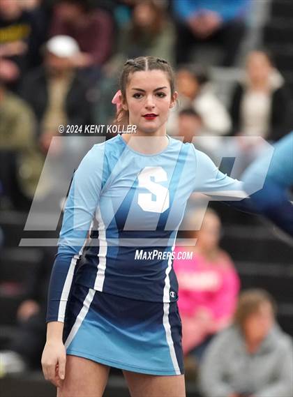 Thumbnail 1 in Athens vs. Stevenson (MHSAA Districts) photogallery.