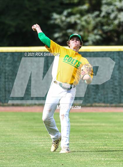 Thumbnail 1 in Montgomery Central @ West Stanly (Rocky River 2A Conference Tournament Championship) photogallery.