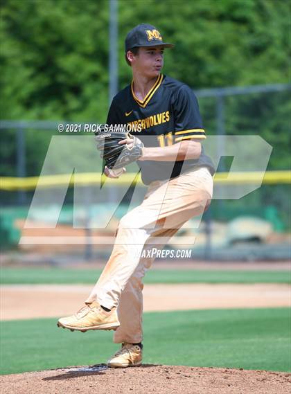 Thumbnail 2 in Montgomery Central @ West Stanly (Rocky River 2A Conference Tournament Championship) photogallery.