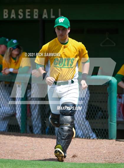 Thumbnail 1 in Montgomery Central @ West Stanly (Rocky River 2A Conference Tournament Championship) photogallery.