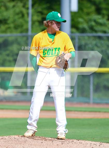 Thumbnail 3 in Montgomery Central @ West Stanly (Rocky River 2A Conference Tournament Championship) photogallery.