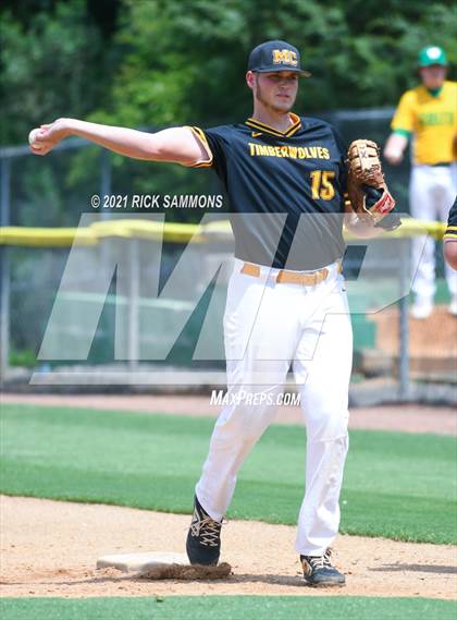 Thumbnail 3 in Montgomery Central @ West Stanly (Rocky River 2A Conference Tournament Championship) photogallery.