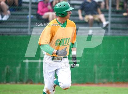 Thumbnail 1 in Montgomery Central @ West Stanly (Rocky River 2A Conference Tournament Championship) photogallery.
