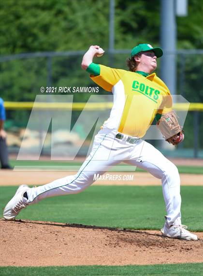 Thumbnail 1 in Montgomery Central @ West Stanly (Rocky River 2A Conference Tournament Championship) photogallery.