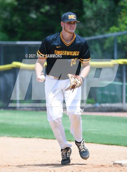 Thumbnail 1 in Montgomery Central @ West Stanly (Rocky River 2A Conference Tournament Championship) photogallery.