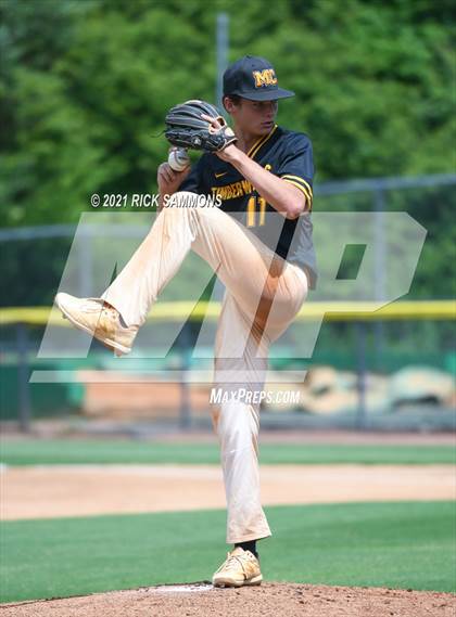 Thumbnail 3 in Montgomery Central @ West Stanly (Rocky River 2A Conference Tournament Championship) photogallery.