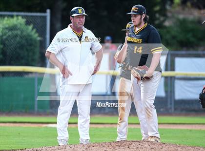 Thumbnail 1 in Montgomery Central @ West Stanly (Rocky River 2A Conference Tournament Championship) photogallery.