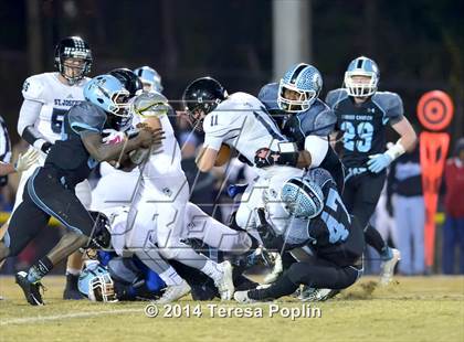 Thumbnail 2 in St. Joseph's Catholic @ Christ Church Episcopal (SCHSL 1A 2nd Round) photogallery.