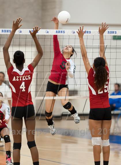 Thumbnail 3 in Escondido Adventist Academy vs Montgomery (CIF SDS D4 Final) photogallery.