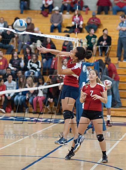 Thumbnail 2 in Escondido Adventist Academy vs Montgomery (CIF SDS D4 Final) photogallery.