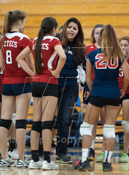 Thumbnail 3 in Escondido Adventist Academy vs Montgomery (CIF SDS D4 Final) photogallery.
