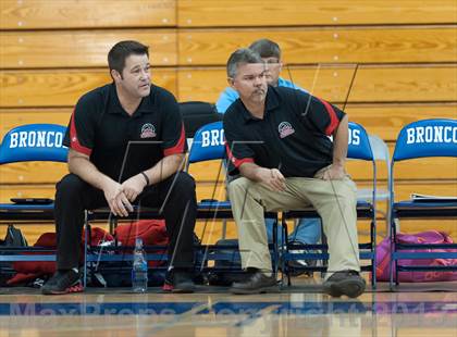 Thumbnail 1 in Escondido Adventist Academy vs Montgomery (CIF SDS D4 Final) photogallery.