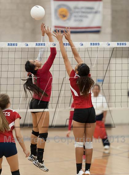 Thumbnail 2 in Escondido Adventist Academy vs Montgomery (CIF SDS D4 Final) photogallery.