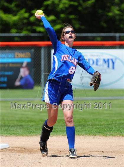 Thumbnail 2 in Tolland @ Rocky Hill (CIAC Class M Quarterfinal) photogallery.
