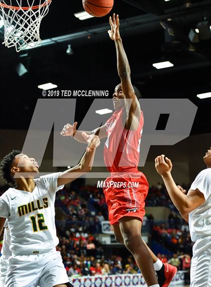Thumbnail 3 in Mills University Studies vs Magnolia (AAA 4A Final) photogallery.