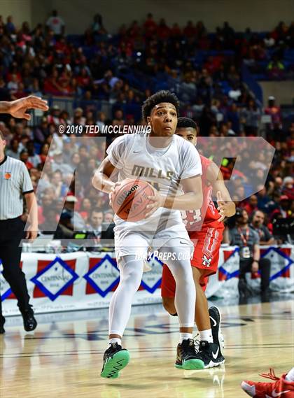 Thumbnail 3 in Mills University Studies vs Magnolia (AAA 4A Final) photogallery.