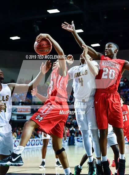 Thumbnail 2 in Mills University Studies vs Magnolia (AAA 4A Final) photogallery.
