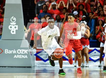Thumbnail 2 in Mills University Studies vs Magnolia (AAA 4A Final) photogallery.