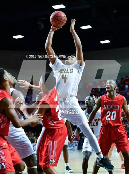 Thumbnail 3 in Mills University Studies vs Magnolia (AAA 4A Final) photogallery.