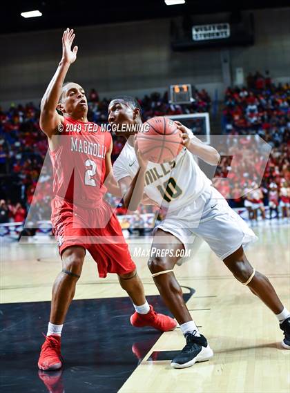 Thumbnail 3 in Mills University Studies vs Magnolia (AAA 4A Final) photogallery.