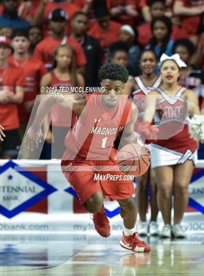 Thumbnail 1 in Mills University Studies vs Magnolia (AAA 4A Final) photogallery.