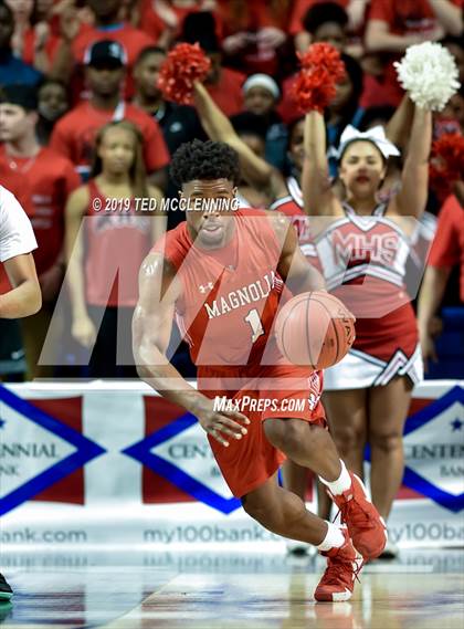 Thumbnail 2 in Mills University Studies vs Magnolia (AAA 4A Final) photogallery.