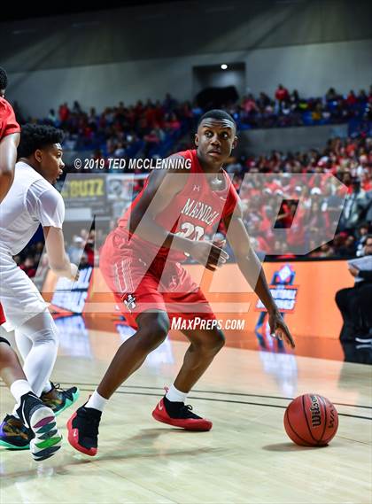 Thumbnail 1 in Mills University Studies vs Magnolia (AAA 4A Final) photogallery.