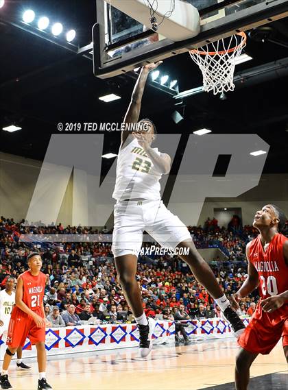 Thumbnail 3 in Mills University Studies vs Magnolia (AAA 4A Final) photogallery.