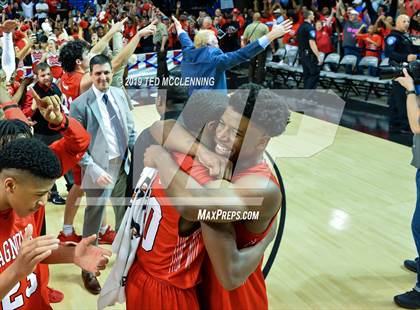 Thumbnail 2 in Mills University Studies vs Magnolia (AAA 4A Final) photogallery.