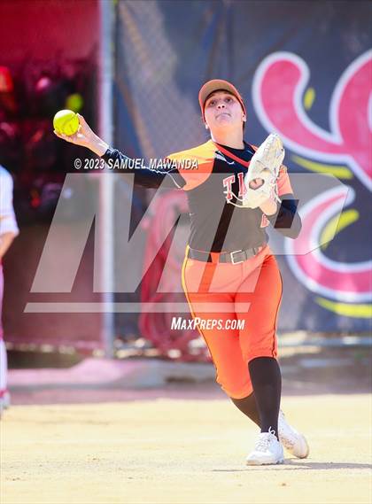 Thumbnail 2 in Lincoln @ Taft (CIF LACS DII Quarterfinals) photogallery.