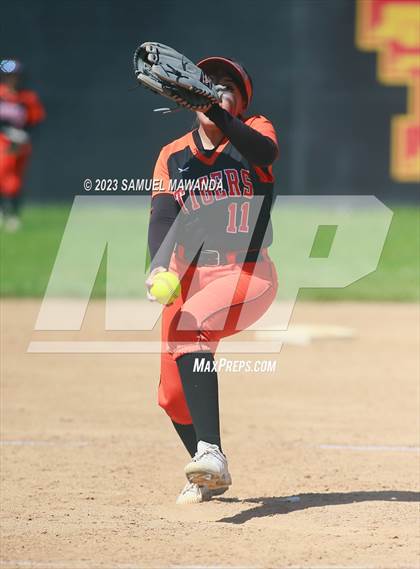 Thumbnail 1 in Lincoln @ Taft (CIF LACS DII Quarterfinals) photogallery.