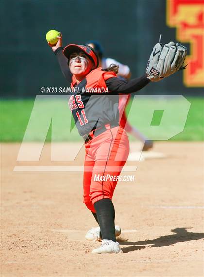 Thumbnail 3 in Lincoln @ Taft (CIF LACS DII Quarterfinals) photogallery.