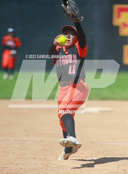 Thumbnail 2 in Lincoln @ Taft (CIF LACS DII Quarterfinals) photogallery.